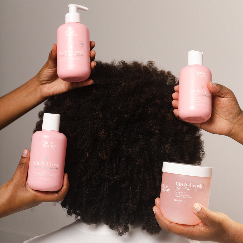 Magic Beauty Curly Crush Máscara 2a a 3a 500g
