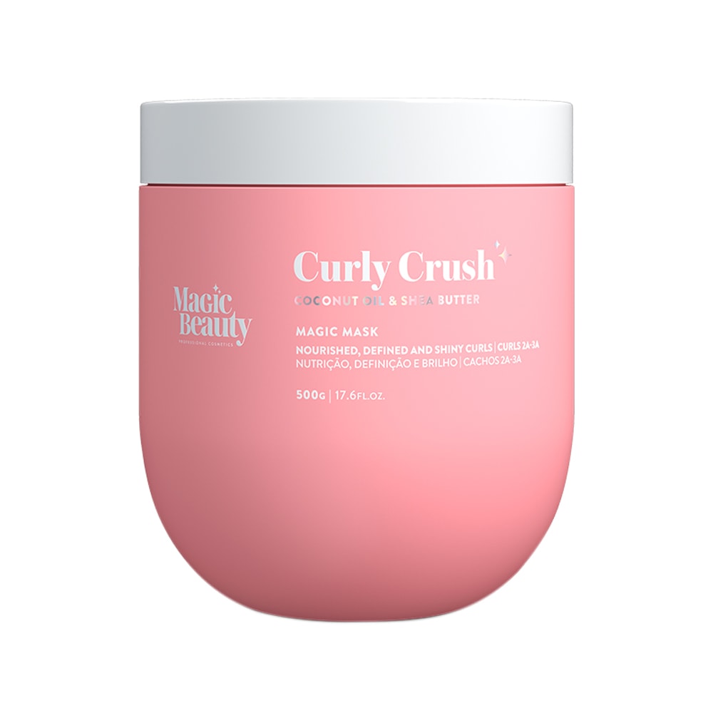 Magic Beauty Curly Crush Máscara 2a a 3a 500g